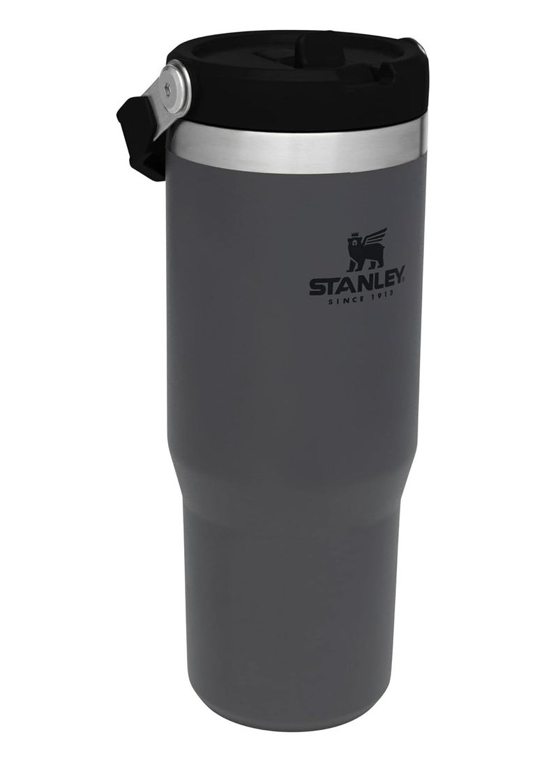 Stanley Stanley Stainless Steel Tumbler - Vacuum Insulated Water Bottle for Home, Office or Car Reusable Cup with Straw Leak Resistant Flip Cold for, 30oz