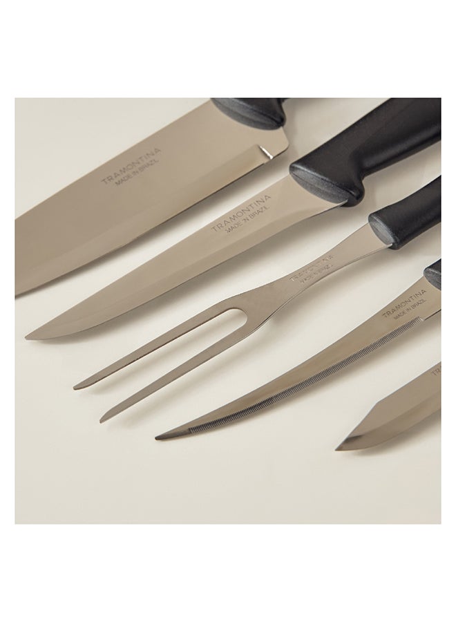 Tramontina Plenus 6-Piece Knife Block Set 2 x 26.5 x 1 cm