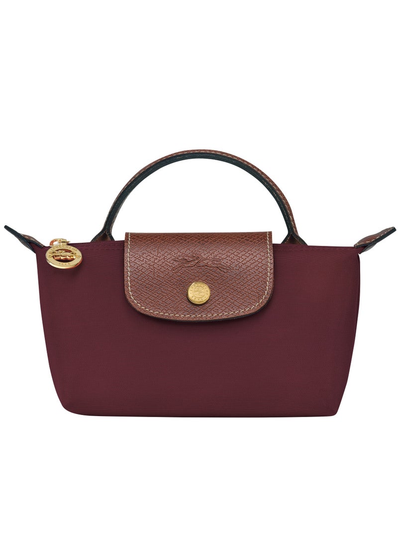 Women's Mini Handbag Makeup Bag Shoulder Bag Burgundy Classic 34175089P87