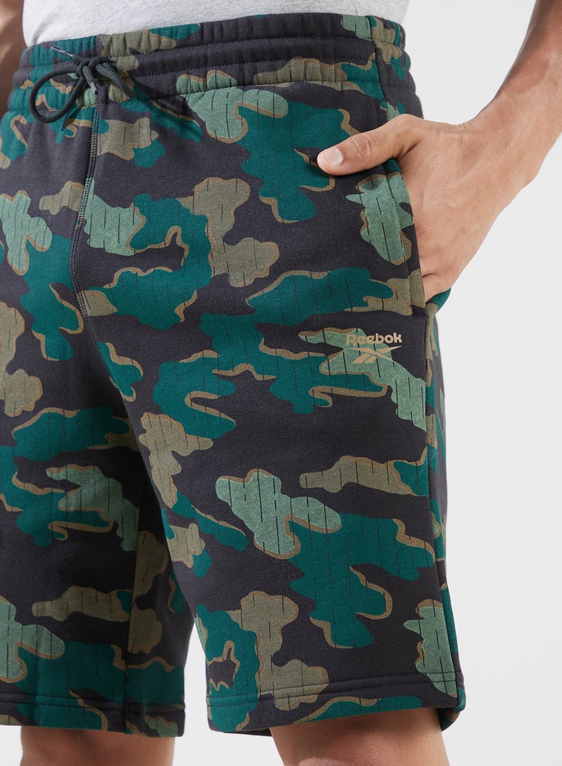 Identity Motion Camo Shorts