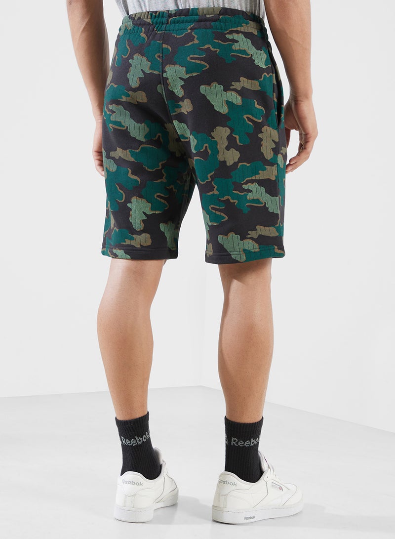 Identity Motion Camo Shorts