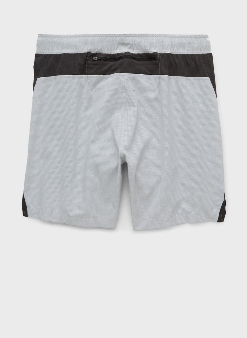 Drawstring Pocket Detail Shorts