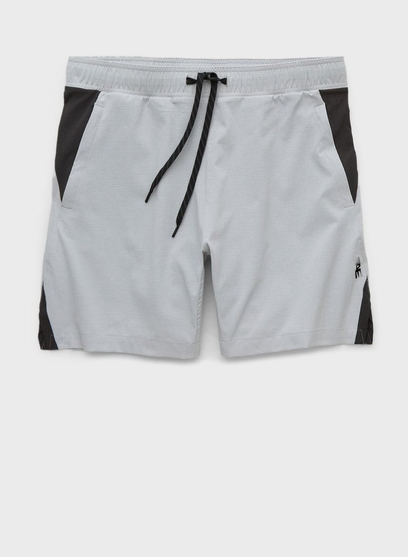 Drawstring Pocket Detail Shorts