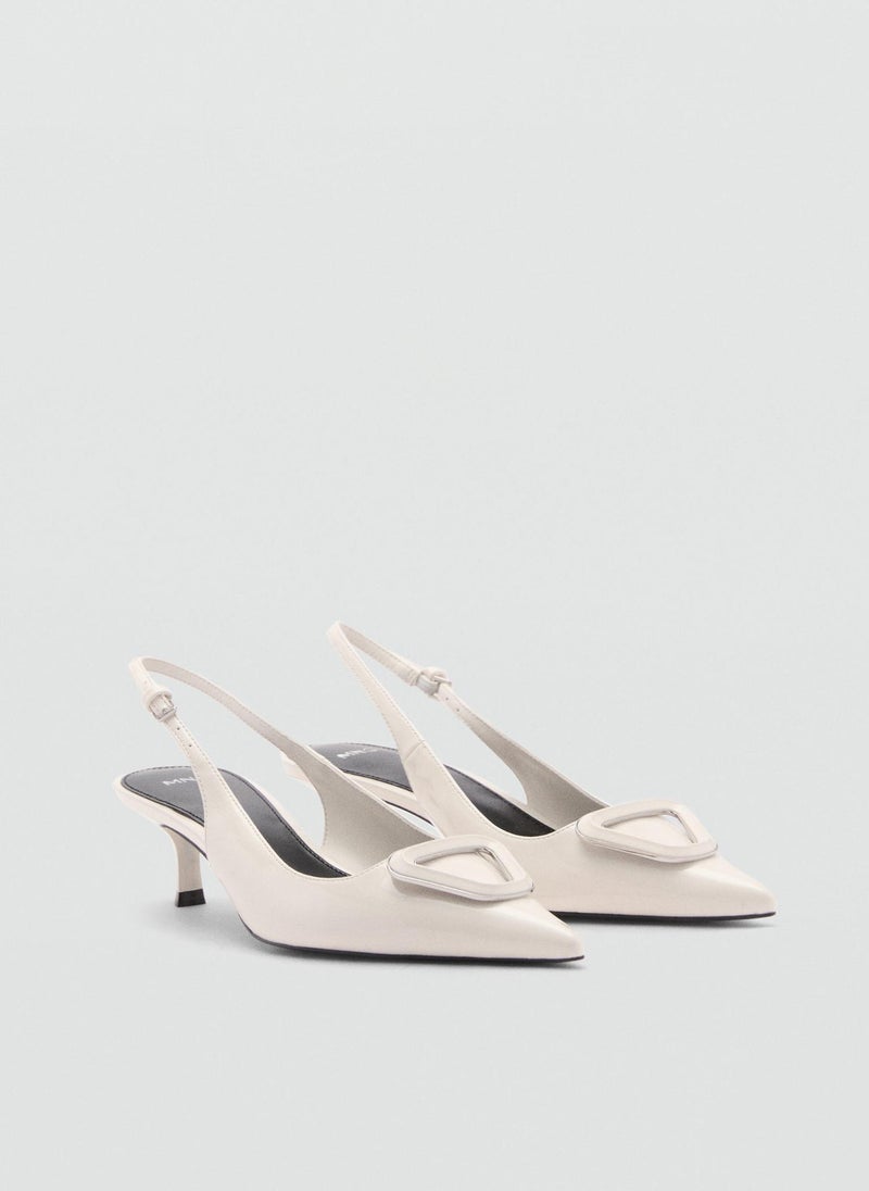 Branie Pointed Toe Low Heel Pumps