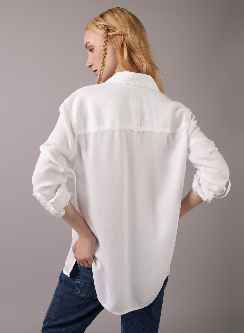 AE Long-Sleeve Button-Up Shirt