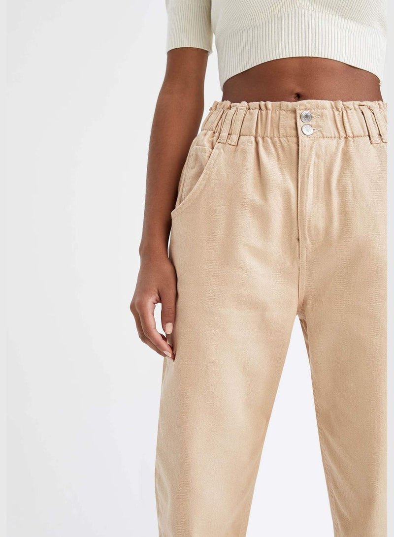 High Waisted Slouchy Trousers