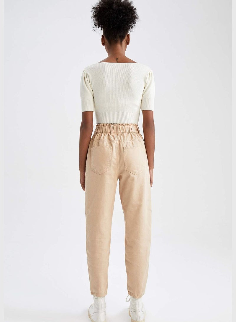 High Waisted Slouchy Trousers