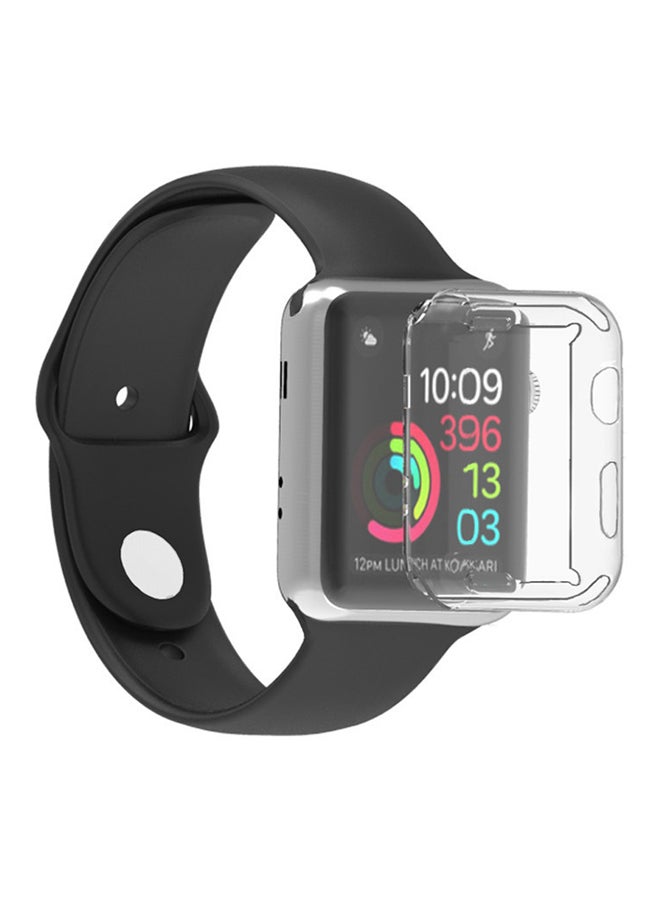 Protective Case Cover For Apple Watch Series 3 42mm Clear