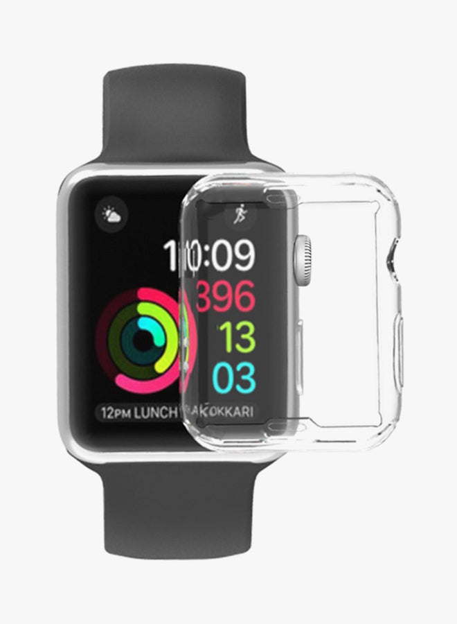 Protective Case Cover For Apple Watch Series 3 42mm Clear