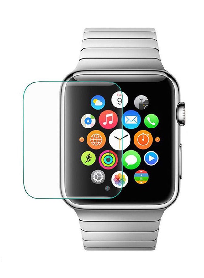 HD Tempered Glass For Apple Watch Series 3 42mm Clear