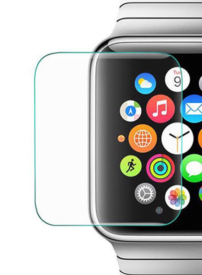 HD Tempered Glass For Apple Watch Series 3 42mm Clear