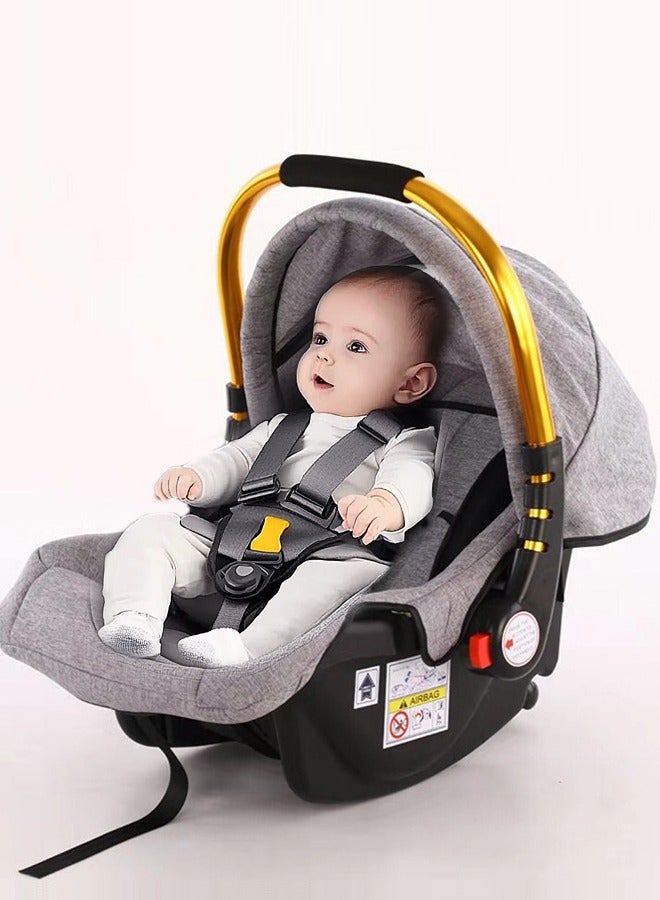 Baby Carrier Baby Car Seat With Full Body Support Cushion and Adjustable Canopy