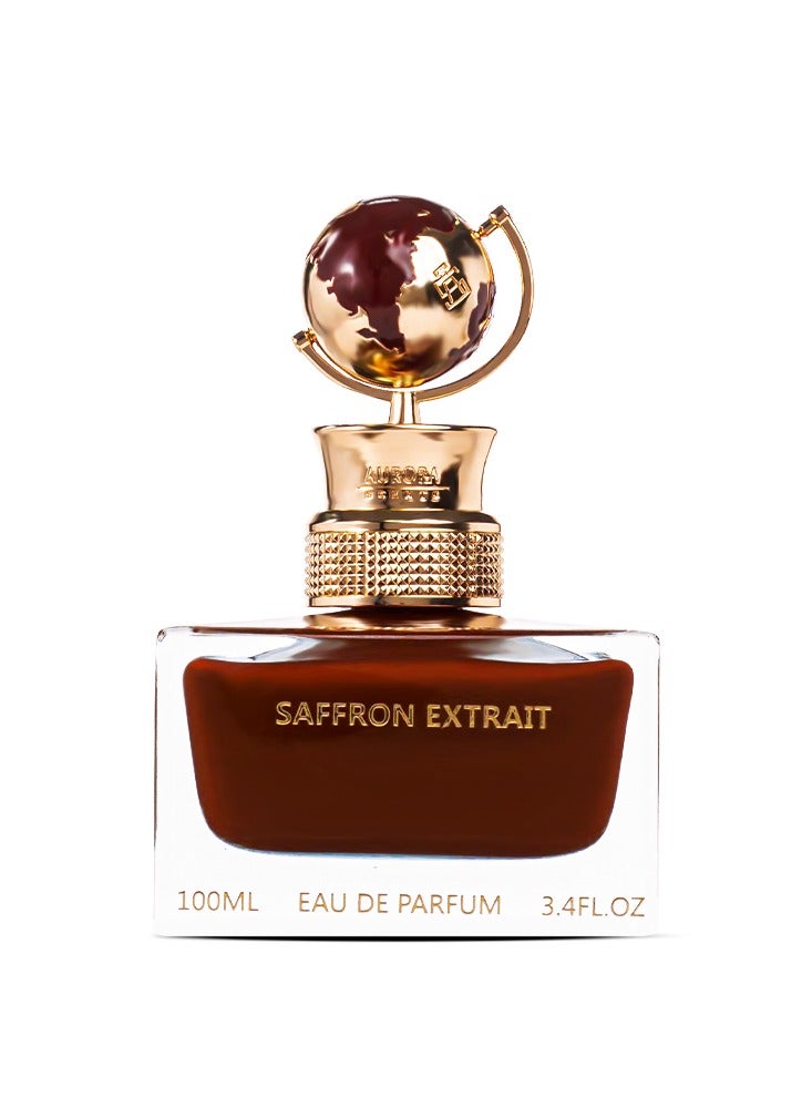 Aurora Scents Saffron Extrait Eau De Parfum For Unisex 100ml