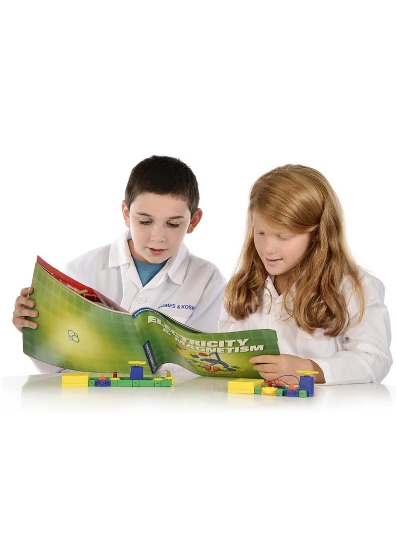 Thames & Kosmos Electricity & Magnetism Science Kit: To Build Circuits, Make Lights Glow and Educational Physics Toy