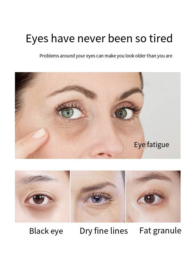 Gold Moisturiz Eye Cream-Eye Serum Remove Dark Circles Fine Lines Eye Care Against Puffiness Eye Bags 30g