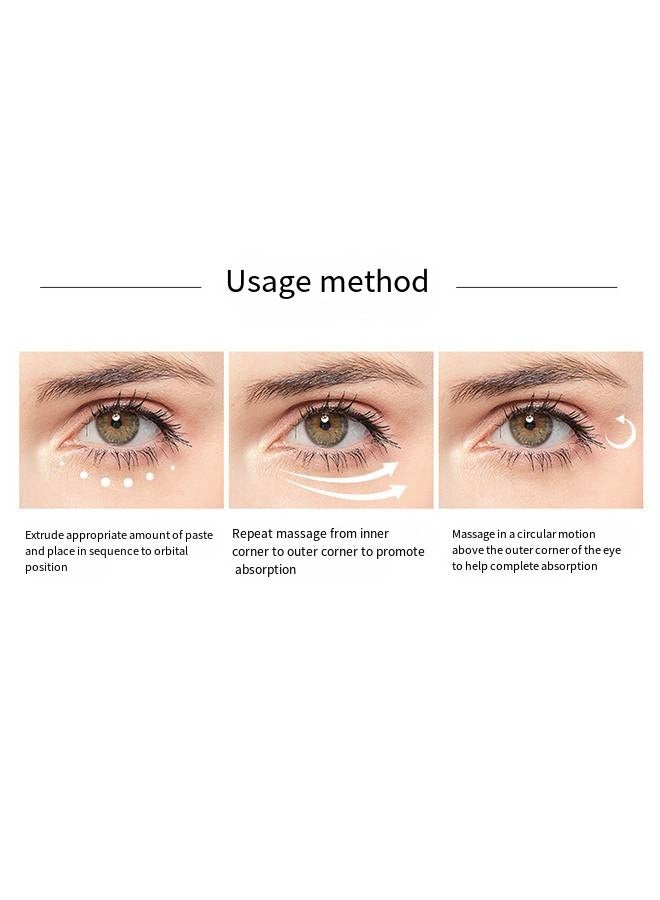 Gold Moisturiz Eye Cream-Eye Serum Remove Dark Circles Fine Lines Eye Care Against Puffiness Eye Bags 30g