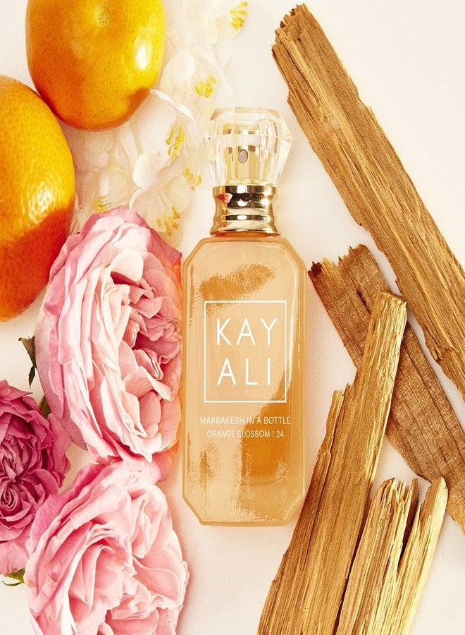 KAYALI Mini Marrakesh in a Bottle Orange Blossom | 24 Eau de Parfum Spray - Luxurious Floral Scent 10ml