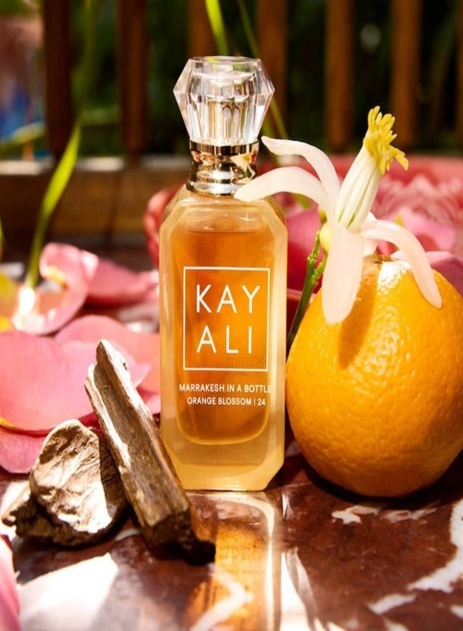 KAYALI Mini Marrakesh in a Bottle Orange Blossom | 24 Eau de Parfum Spray - Luxurious Floral Scent 10ml