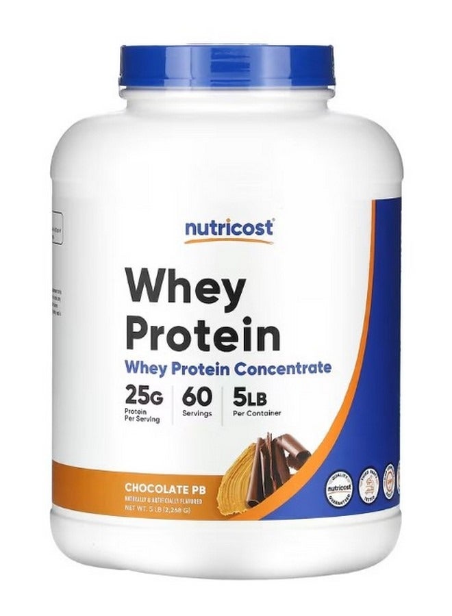 Whey Protein Concentrate Chocolate Peanut Butter 5 Lb 2268 G