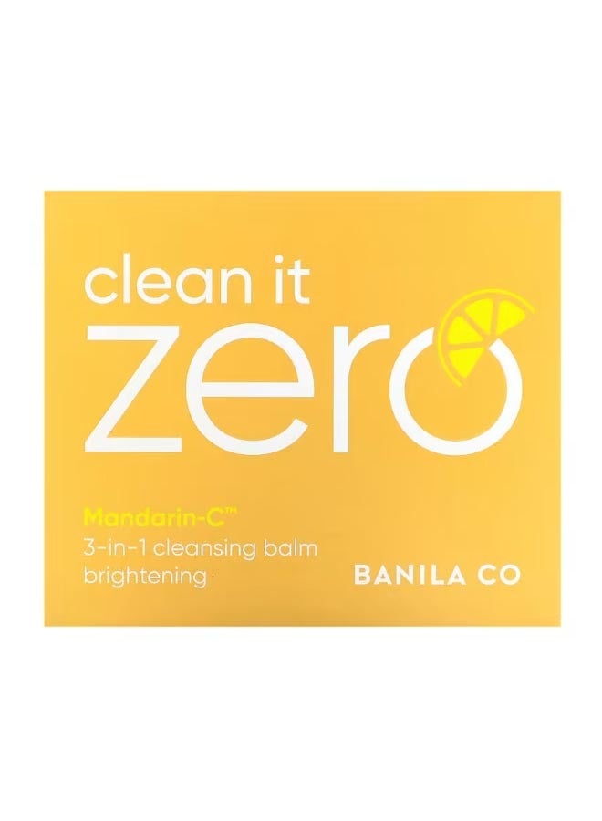 Clean It Zero Cleansing Balm Brightening 3.38 fl oz 100 ml