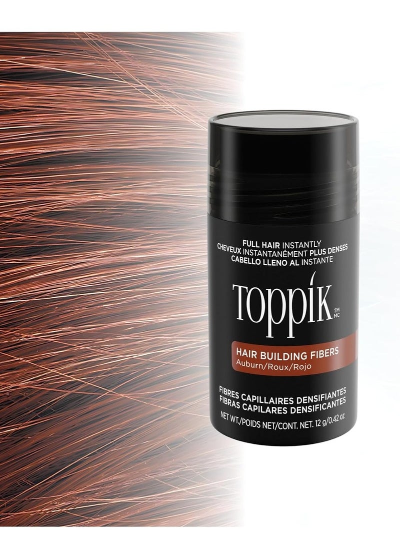 TOPPIK Hair Building Fibers, Auburn, 12g