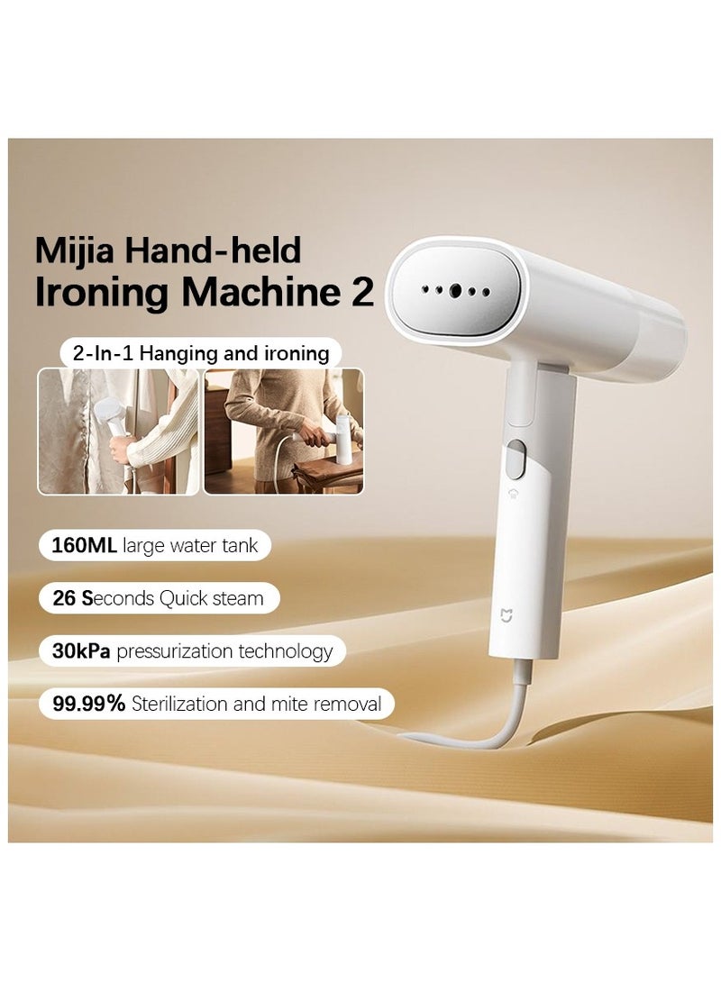 Mijia Handheld Garment Steamer 2 Portable MJGTJO2LF