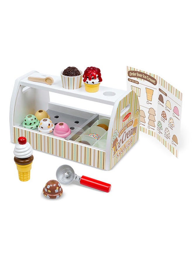 Melissa And Doug Scoop And Serve Ice Cream Counter