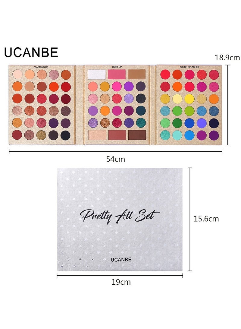 UCANBE 86 Color Pretty Multi Use Eyeshadow Palette