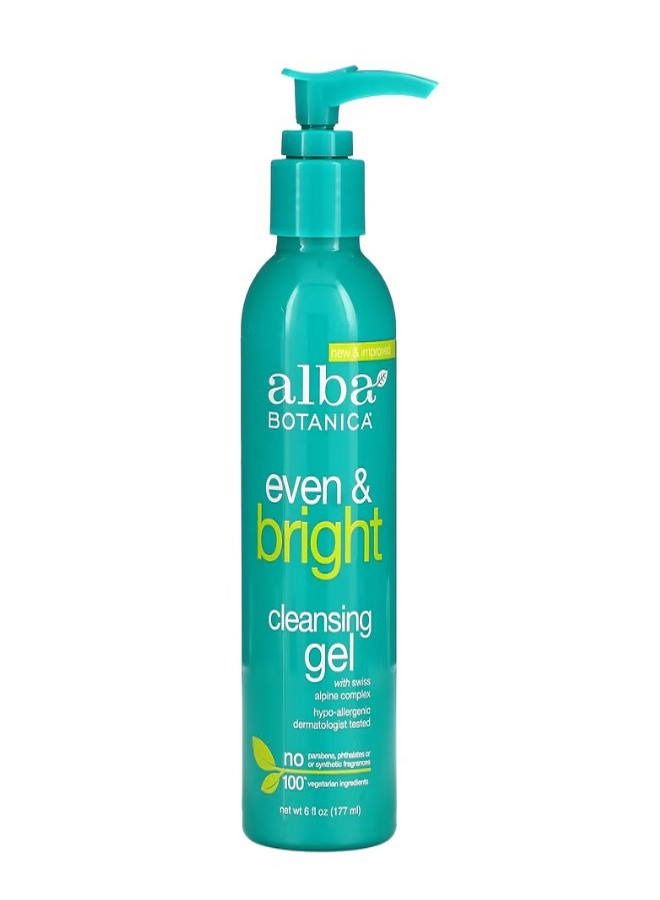 Even  Bright Cleansing Gel with Swiss Alpine Complex 6 fl oz 177 ml