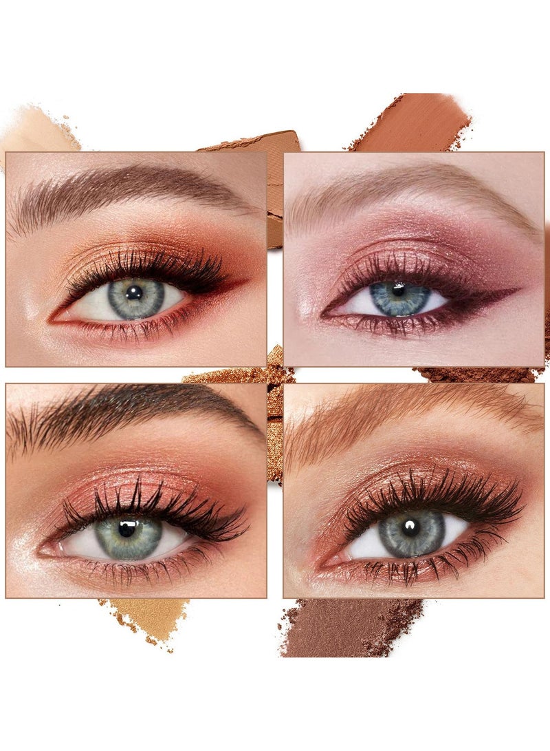 UCANBE 48 Color Toffee Eyeshadow Palete Ultimate Selection of Milk Tea Brown, and Chocolate Earth Toneste