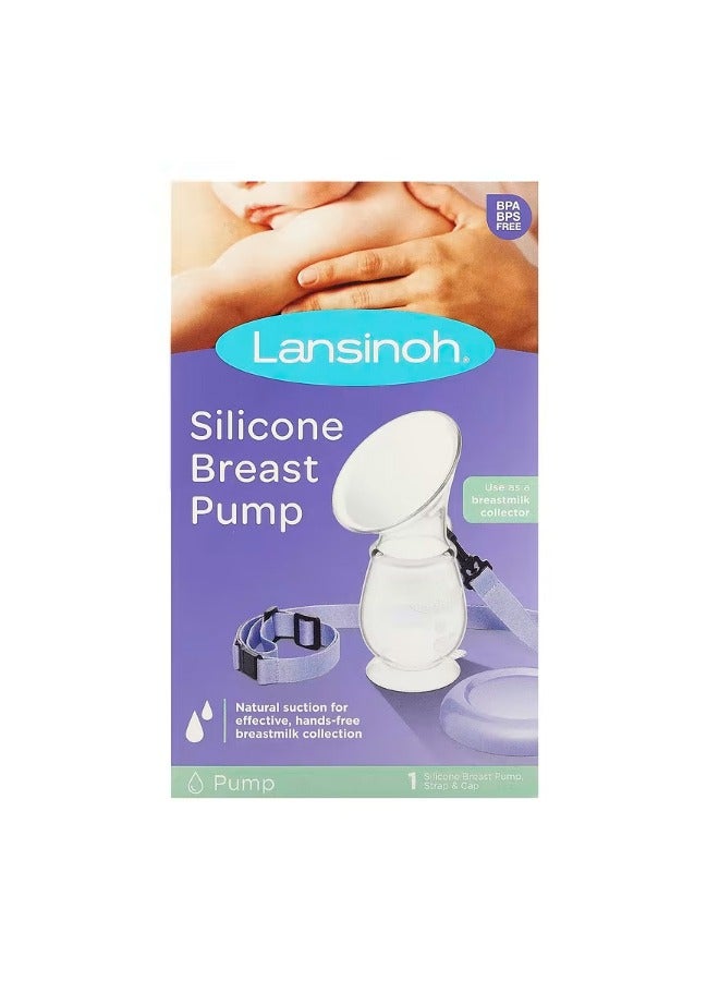 Silicone Breast Pump 1 Pump Strap & Cap