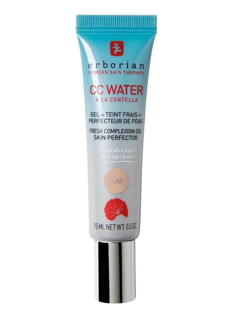 erborian ERBORIAN CC Water Ala Centella Gel Skin Perfector Clair - Hydrating & Radiance Boosting Face Gel 15ml