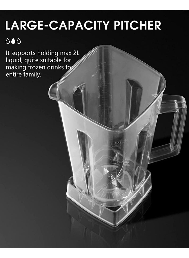 2 in 1 juicer and blender with Adjustable Rotating speeds