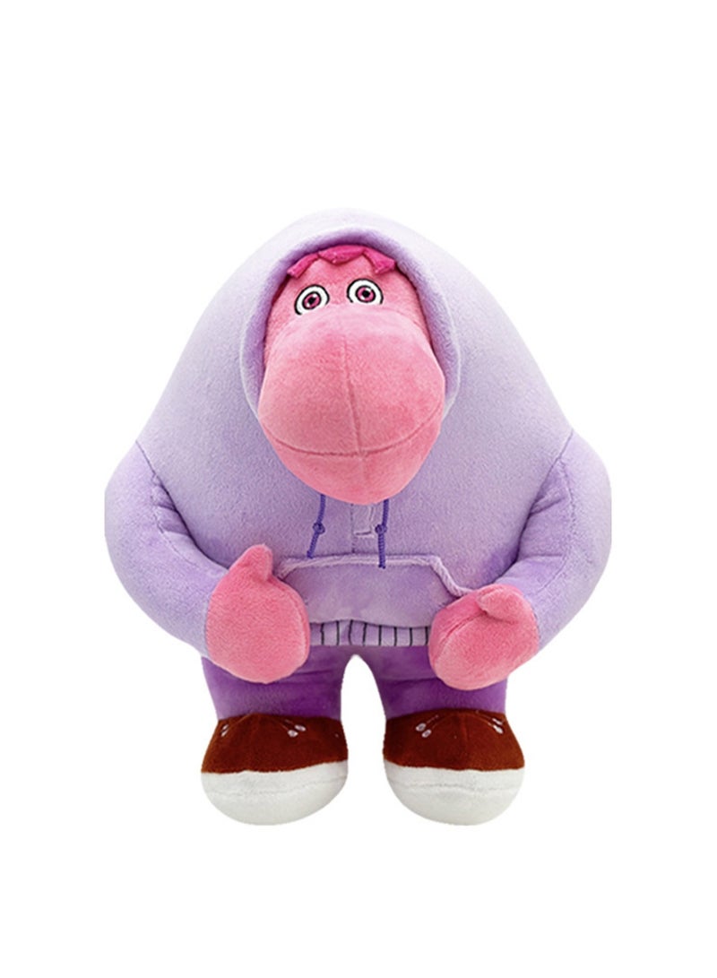 Children's Toys Inside Out Doll Plush Doll (Purple Fat Man)