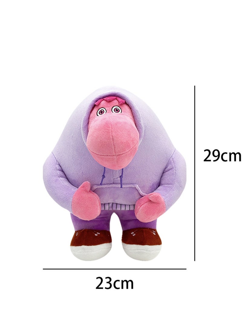 Children's Toys Inside Out Doll Plush Doll (Purple Fat Man)