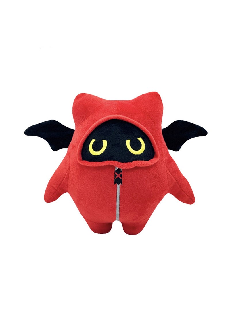 Desolate Zone Zero Bangbu Children's Plush Toy Doll (Red Bat)