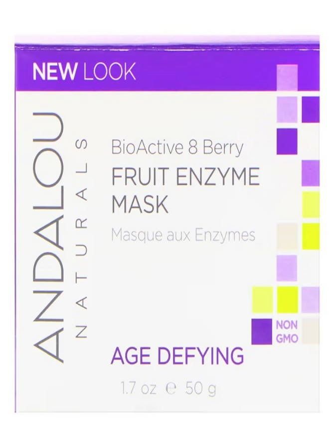 Fruit Enzyme Beauty Mask BioActive 8 Berry Age Defying 1.7 oz 50 g