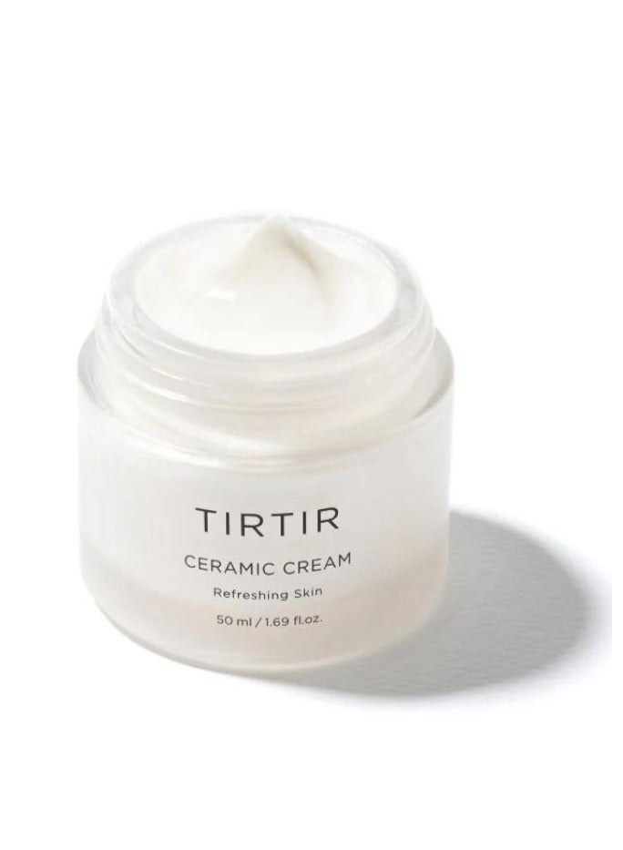 Ceramic Cream 50ml, Deep moisturizer for Glass Skin, Lightweight