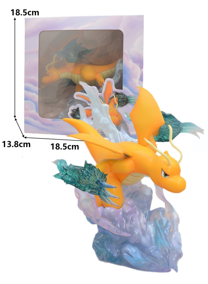 Pokemon Illustrated Dragonite Pokemon Hand-made Model Ornaments