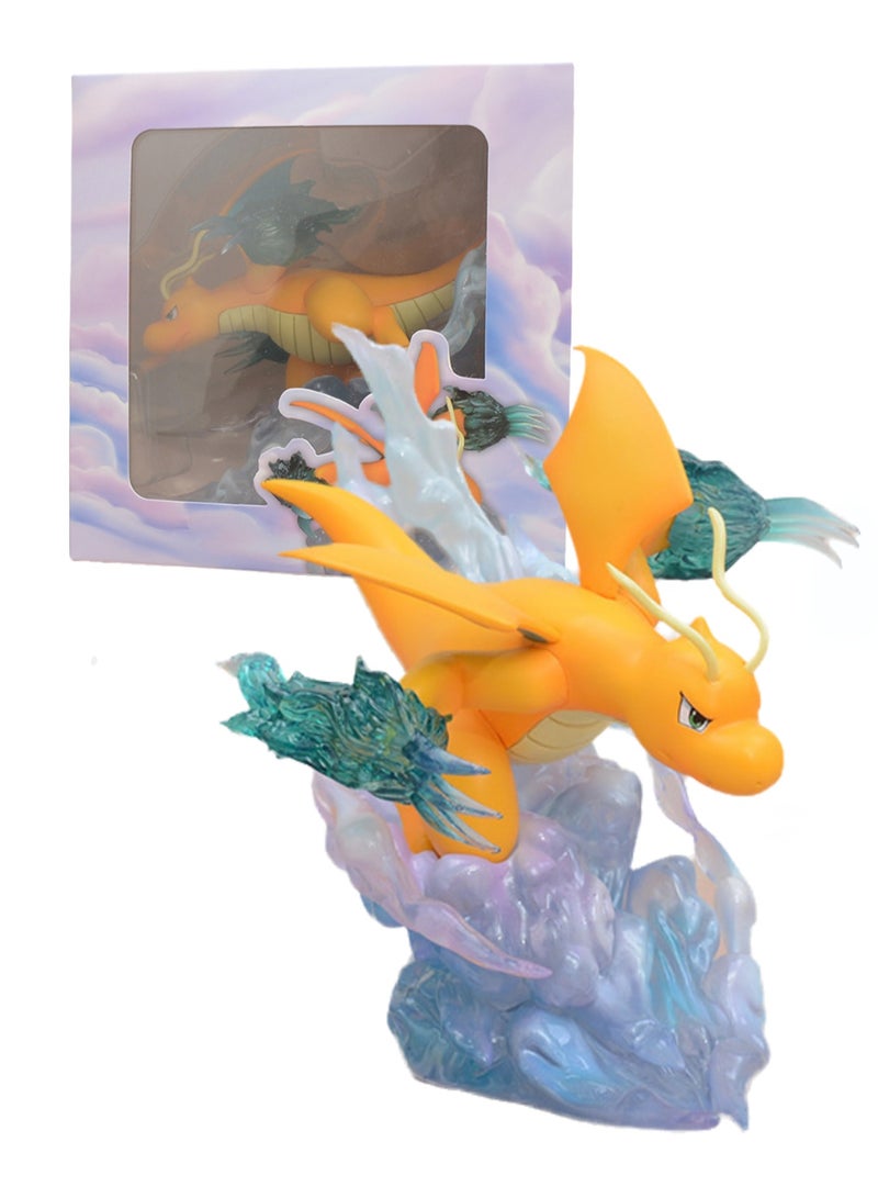 Pokemon Illustrated Dragonite Pokemon Hand-made Model Ornaments