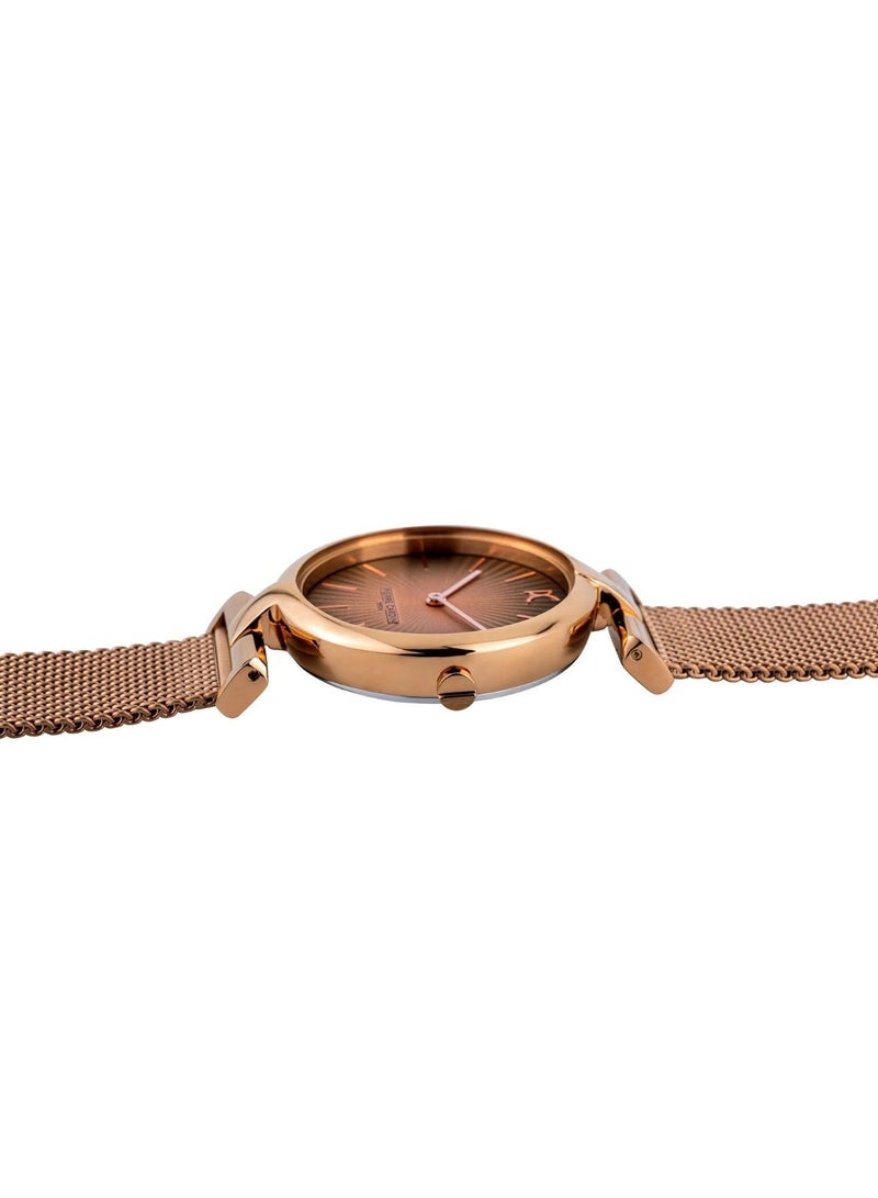 Pierre Cardin Stainless Steel Analog Women's Watch With Rose Gold CMD.3509