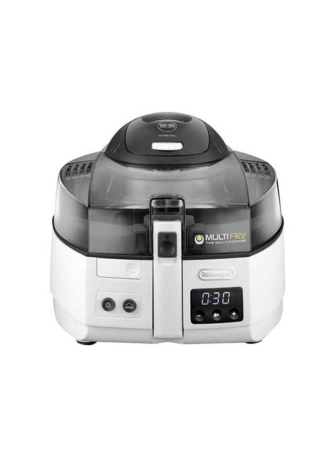 MultiFry Air Fryer With Surround Heating System , Multi Cooker Grilling, Broiling, Roasting, Cooking, Baking, and Toasting , 1.5 Kg Capacity , Programmable 1470 W FH1175/2 White