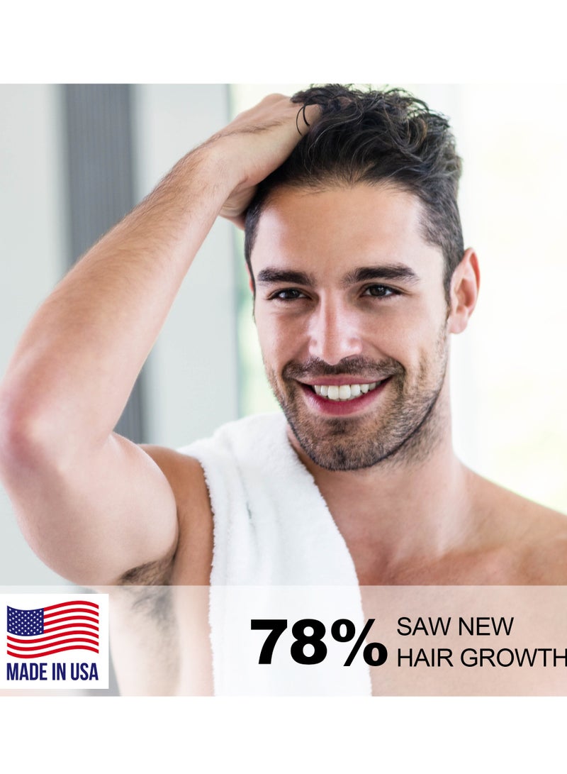 Soti Minoxidil 5% Hair Growth, Hair Loss Regrowth Serum 60ml. Made in USA! Dermatologists Recommended. Ginseng and Biotin Extra Strength Formula (1 Pack)