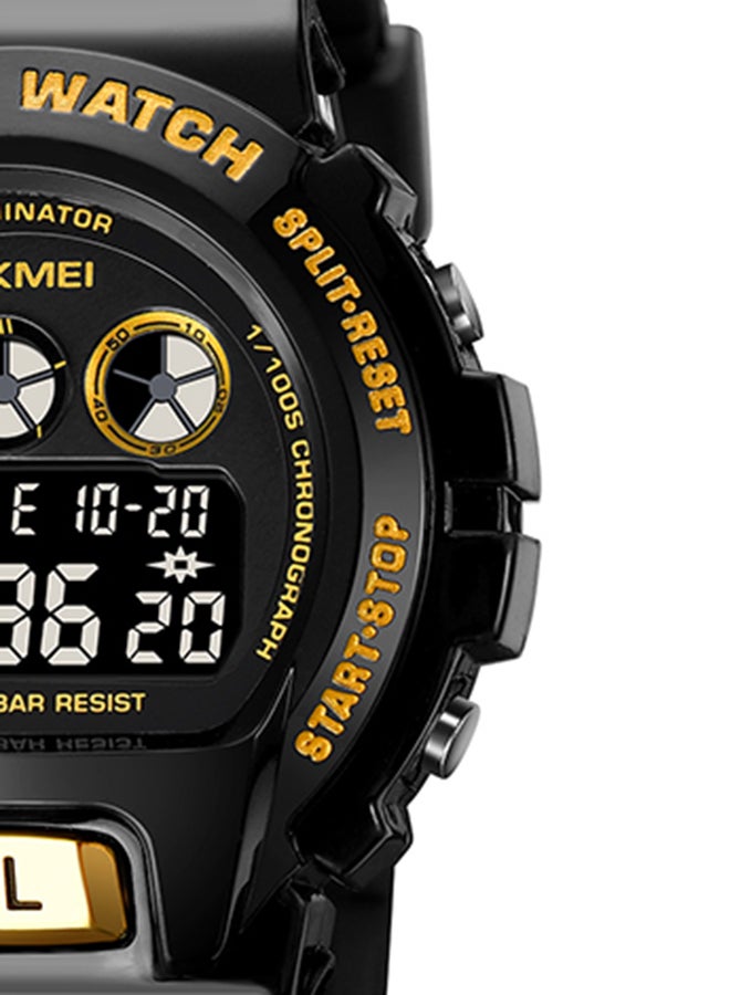 Men's Fashion Outdoor Sports  Multifunction Alarm 5Bar Waterproof Digital Watch  1813