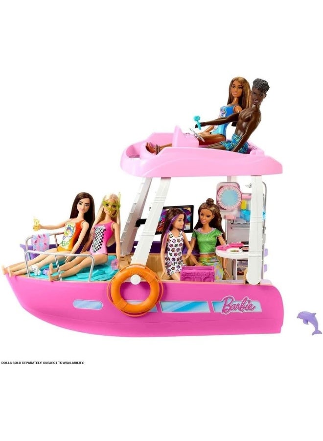 Barbie Dream Boat Playset with Pool, Slide and 20+ Accessories