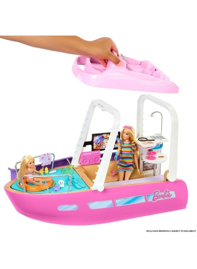 Barbie Dream Boat Playset with Pool, Slide and 20+ Accessories