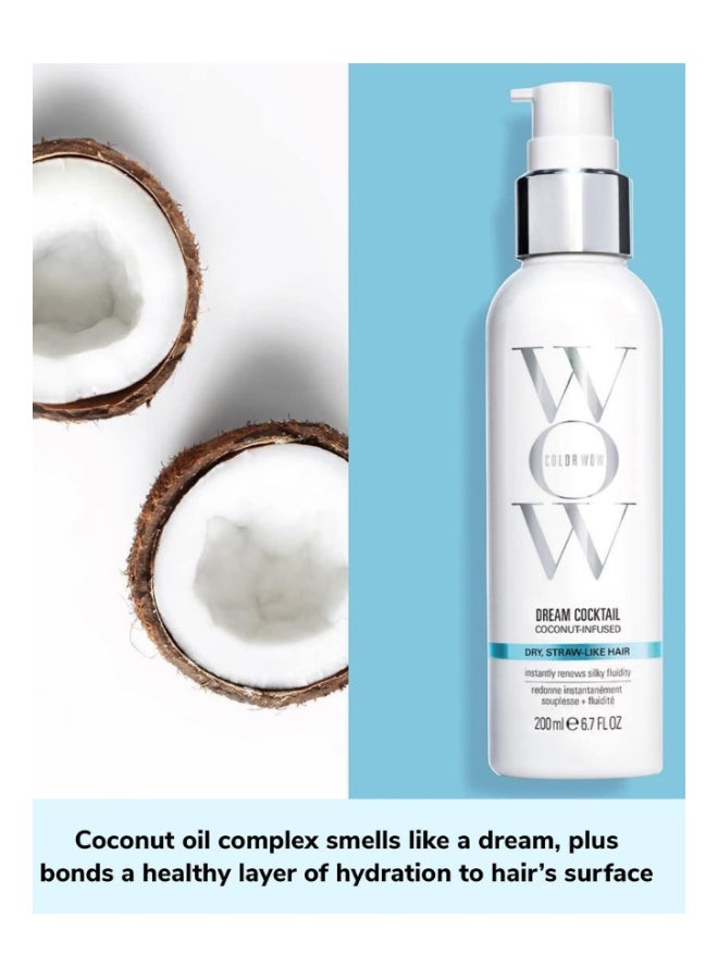 Dream Cocktail Coconut-Infused Leave-In Conditioner – No-Frizz Formula for Silky Hair