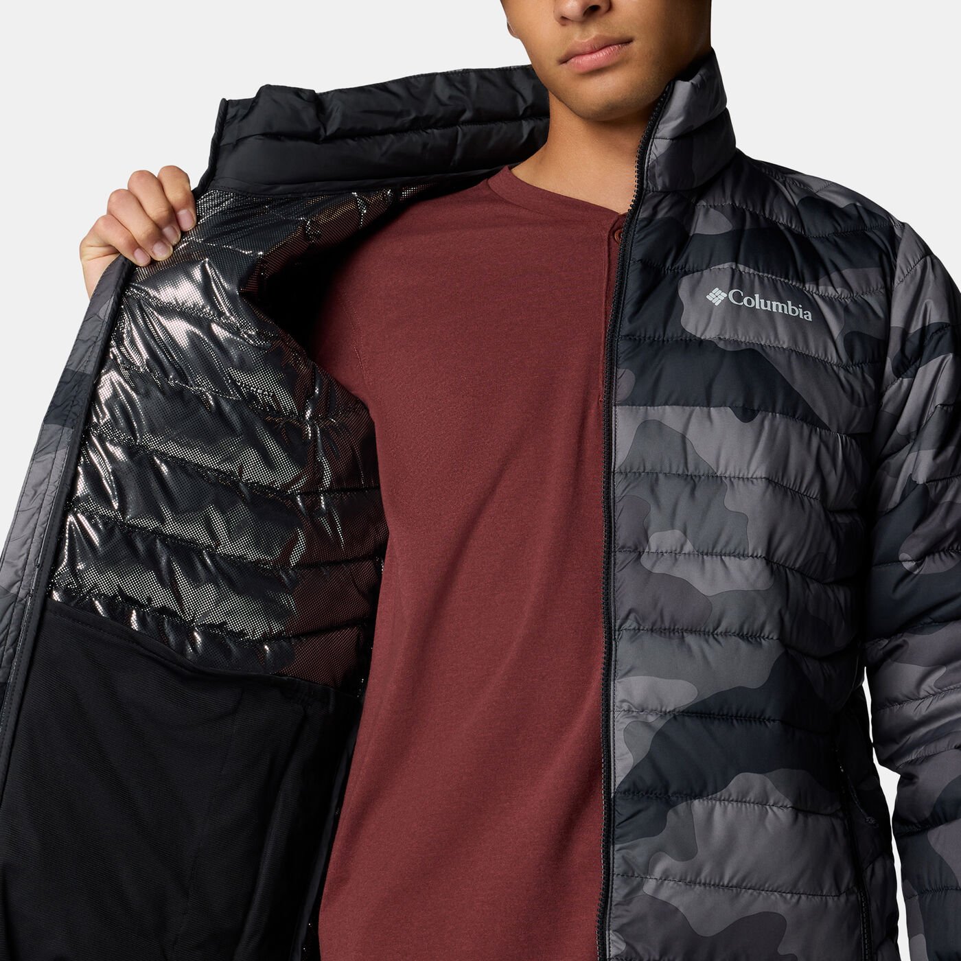 Men's Powder Lite II Printed Jacket