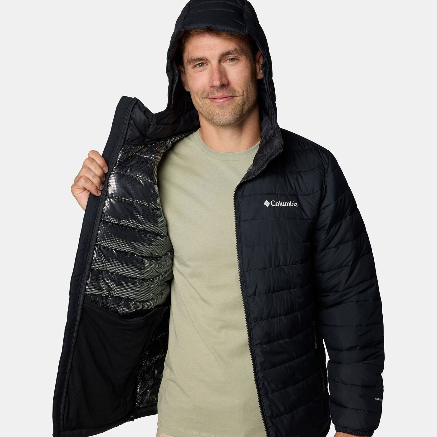 Men's Powder Lite II Full-Zip Hiking Hoodie