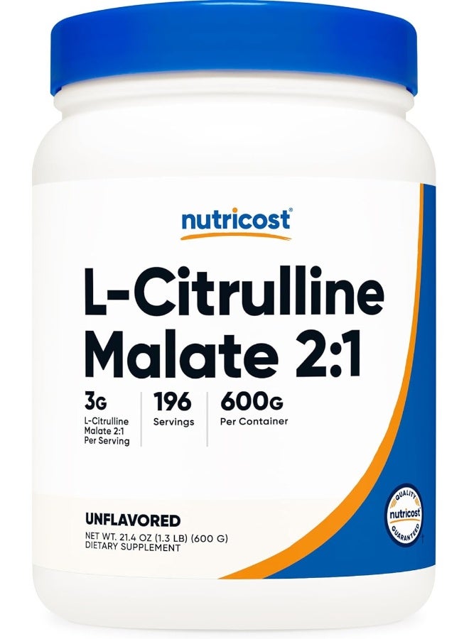 L-Citrulline Malate Powder 600 Grams